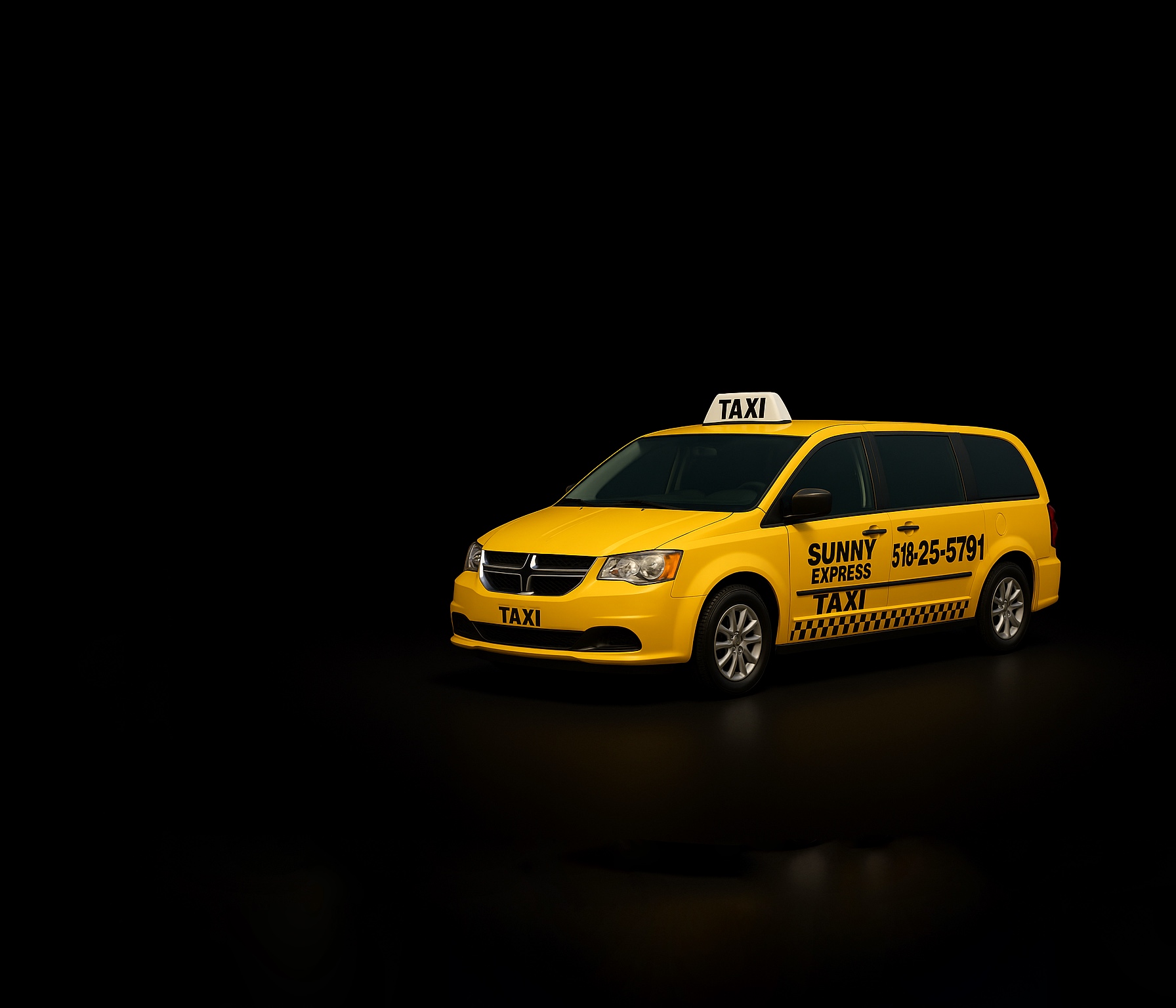Luxury taxi vehicle